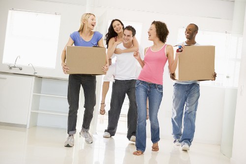 Planning home moves in Watford with boxes and a moving checklist