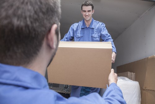 Local house removals team helping with a Watford home move