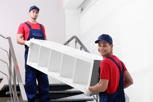 Removal van prepared for same day house move in Watford