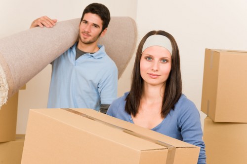 Organised boxes for moving house or office in Watford