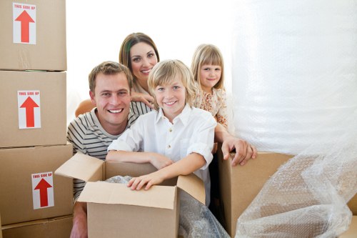 Local Watford moving team planning a house relocation route