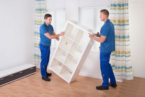 Careful handling of fragile items during packing and unpacking in Watford