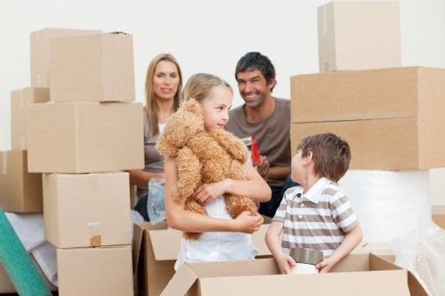 Protective wrapping used to safeguard furniture in transit